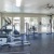 a gym with exercise equipment